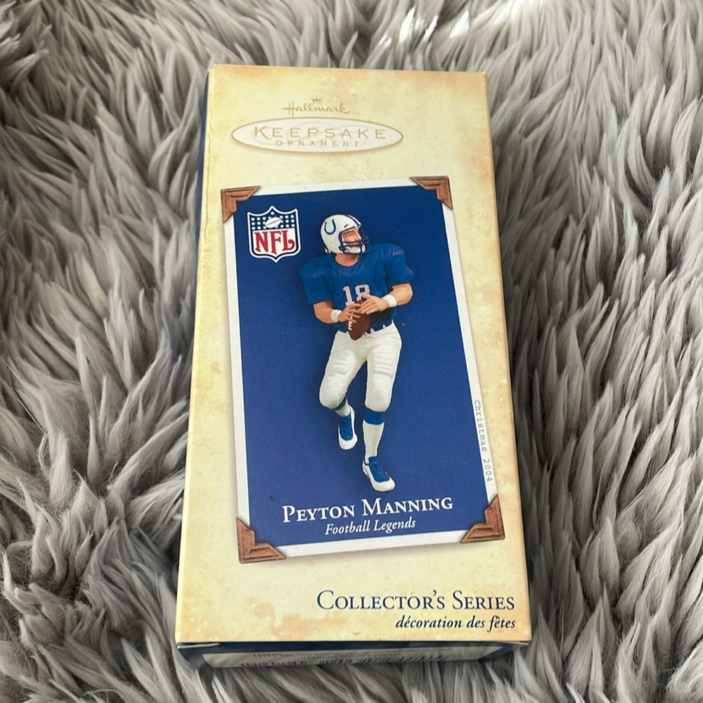 Peyton Manning Football Legends Collectors Series.